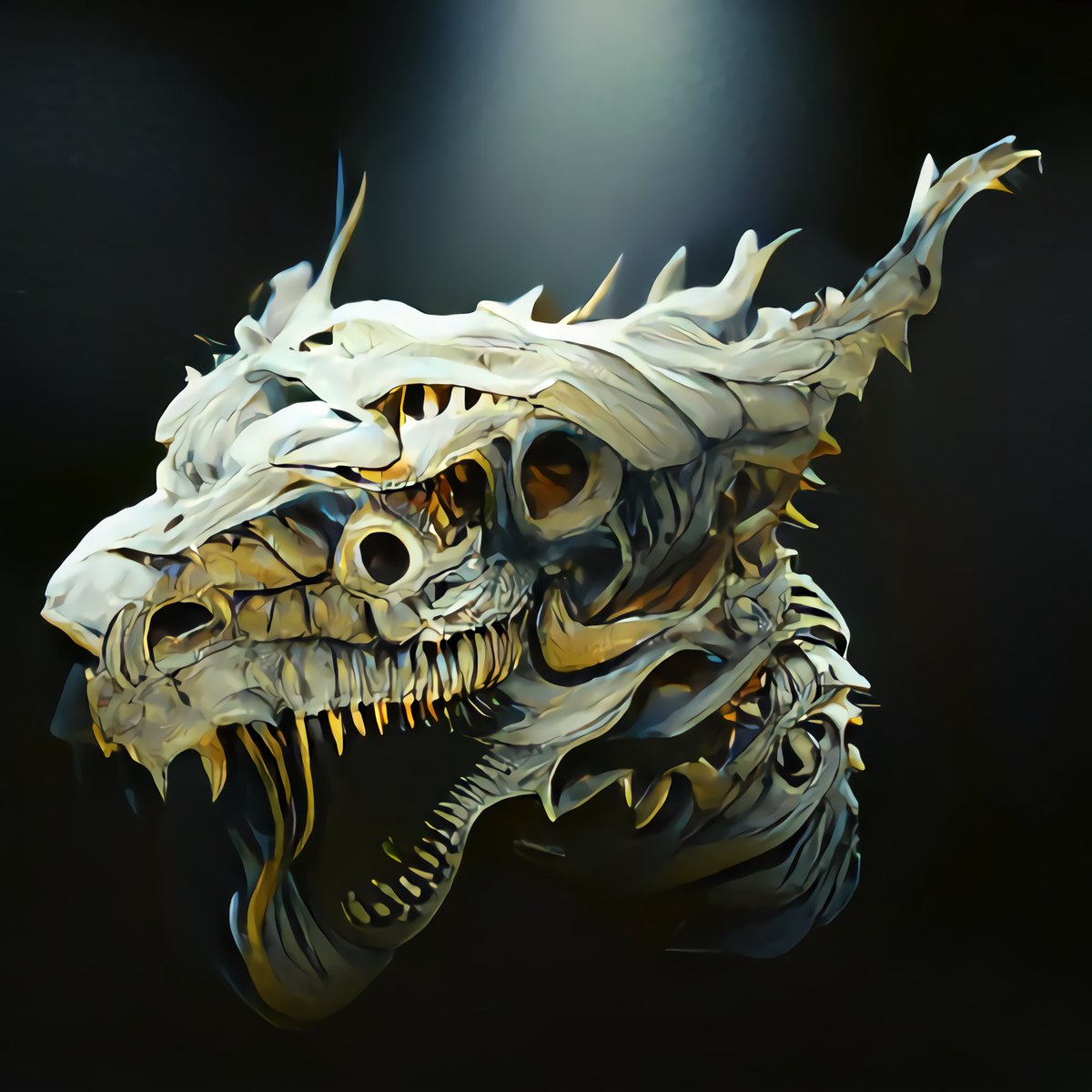 AronSOSArt's tweet photo. GM Fam, Ancient Egypt Dragon is here! Our Dragon Skulls Collection is now on @foundation, we will upload more dragon skulls soon , reserve price at 0.1 #ETH check it out at https://t.co/dHrpDTcTXf
#NFTs #NFTartist #NFTCommmunity #NFT #nftart #NFTcollections https://t.co/WTTKM1oR6n