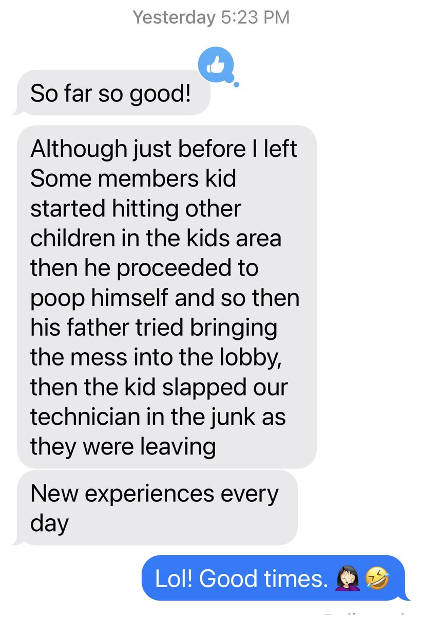 nmbernard's tweet photo. When I asked my nephew how his new job was goingโฆ
๐คฃ๐
#SlapInTheJunk
#PoopYourself https://t.co/1X8cxjTIf5