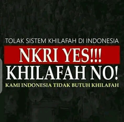 #NKRIYES #KHILAFAHNO
