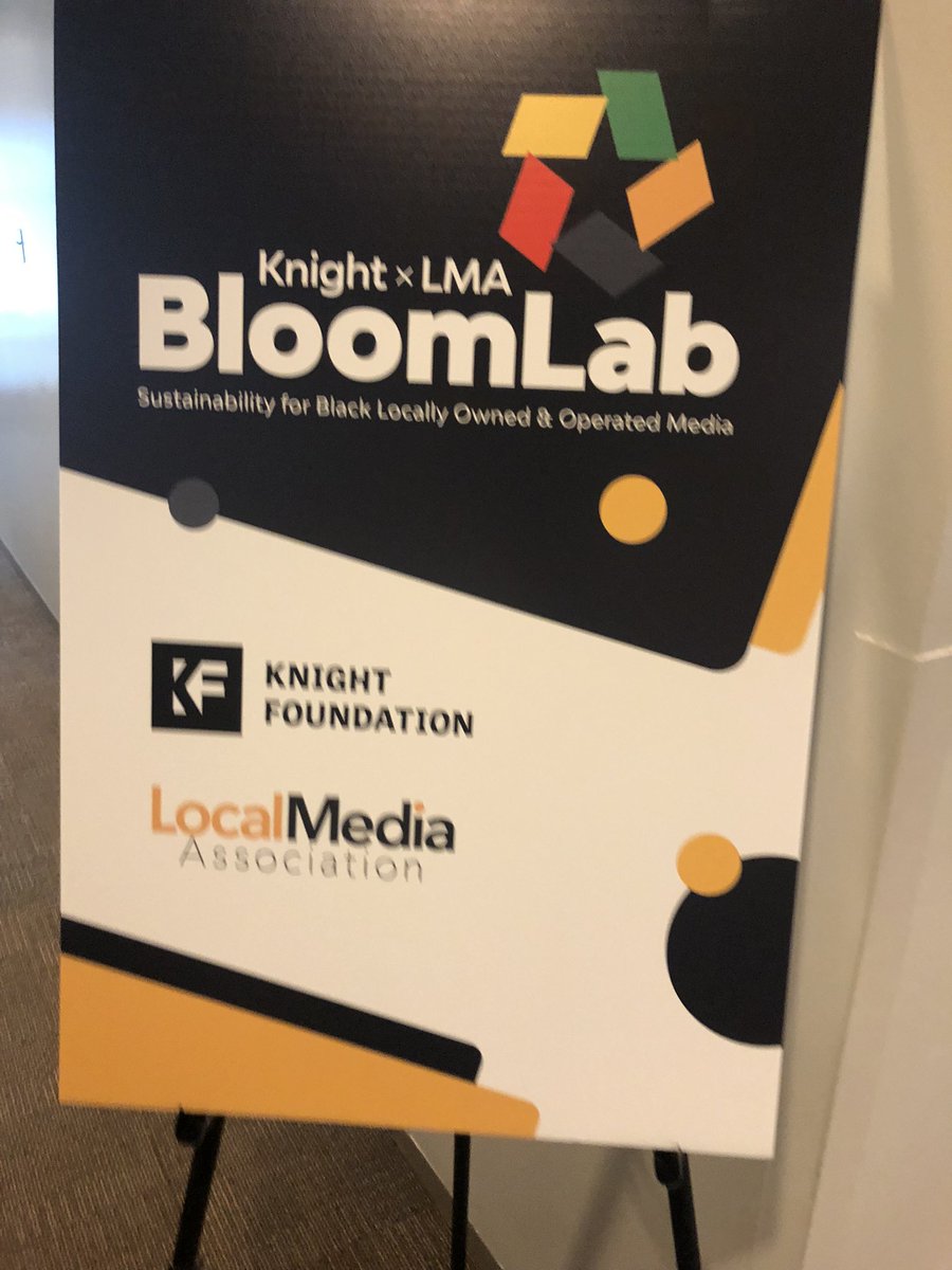 Amazing day yesterday at #LMAFest working with the 10 @TheBloomLab publishers on everything. Reader revenue, technology, dual transformation, digital-first approaches to journalism and philanthropy were all discussed.