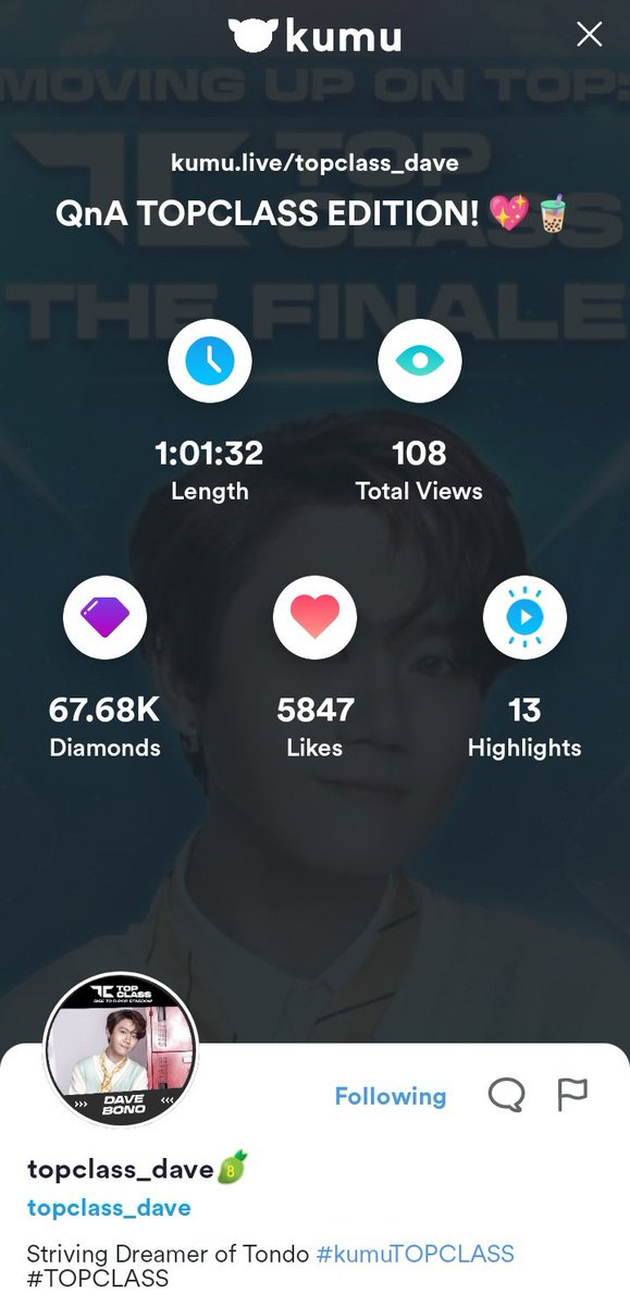 davengersofc_'s tweet photo. Thank you Milkteas for watching our Dave's live stream today! 💚
And thank you @topclass_dave, we had so much fun! 💚
post your covers on youtube ha~ we'll wait for it (。・ω・。)ノ♡
— #topclass_dave #daver 🫣 https://t.co/GLpMHv8AE6