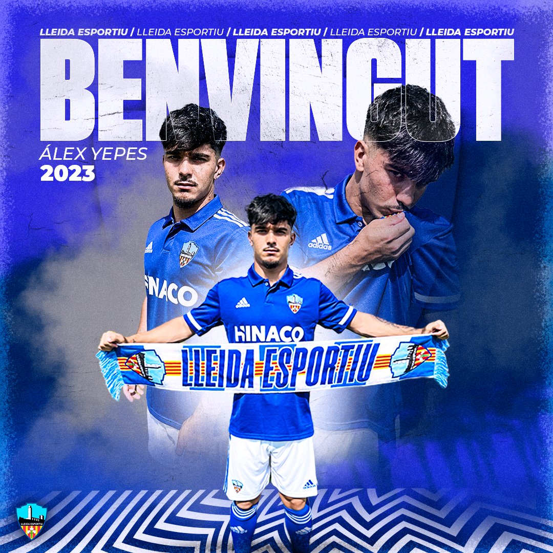 LleidaCF's tweet photo. 🆕 FITXATGE l El jugador lojeño Alejandro Yepes signa amb el Lleida Esportiu fins a 2023.

El jove extrem de 19 anys, s'ha format en les categories inferiors de la UD Almería @U_D_Almeria , en les quals va assumir el paper de capità, aconseguint 7 gols en 38 partits https://t.co/UjJNgTycCY