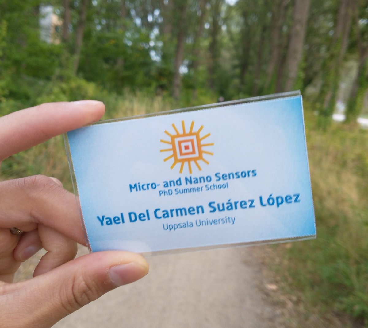 Yael_su's tweet photo. Very happy to be attending my first PhD Summer School in Copenhagen hosted by @DTUtweet and @IdunGroup

I will be working with SERS for therapeutic drug monitoring. Excited to learn more about it and all the other sensing projects going on! https://t.co/UNhcqdAN8k