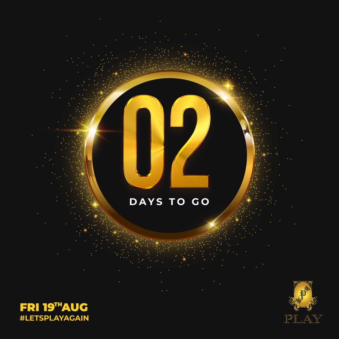 k_ajuna's tweet photo. With just 2 days to go, you better get you best attire ready because itโs about play time.
#LetsPlayAgain https://t.co/uVh1ddoTo7
