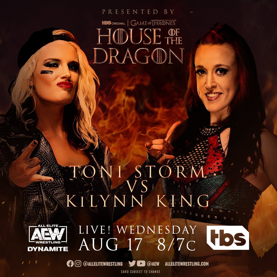 KiLynnKing's tweet photo. Today..👑

#AEWDynamite https://t.co/l2tktoPOCQ