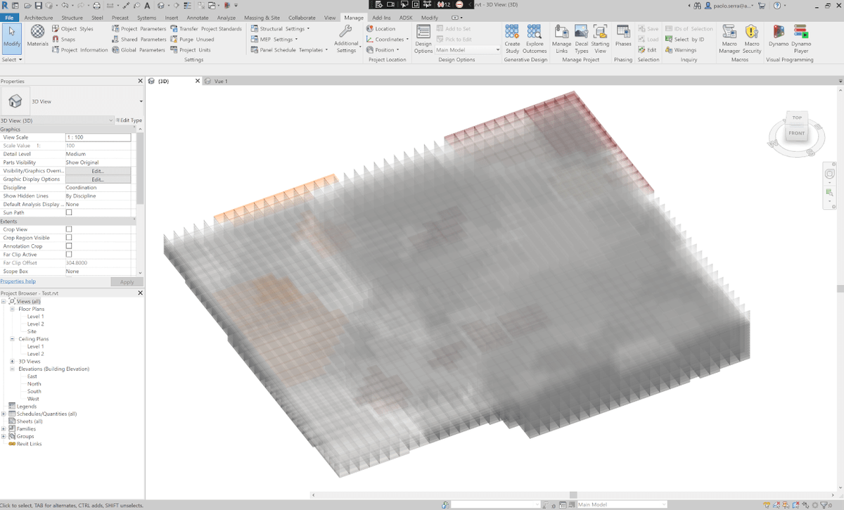 jeremytammik's tweet photo. A Forge hackathon coming up, IFC property sets, NewFamilyInstances2 creates 27000 instances in bulk and parameters that vary by group instance the #RevitAPI @AutodeskForge @AutodeskRevit #bim #DynamoBim #ForgeDevCon https://t.co/hbCygiLGVe https://t.co/aflP444wjT