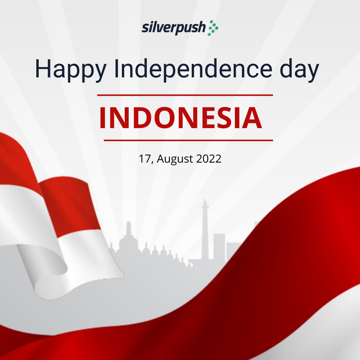 SilverPush's tweet photo. Let's all come together to salute the courage and bravery of the heroes of the nation. Wishing everyone a very happy 77th Independence Day.
#happyindependenceday #indonesia #indonesiaindependenceday #indonesiaday #independence #silverpush #teamsilverpush #silverpushindonesia https://t.co/cwsSjhNWt9