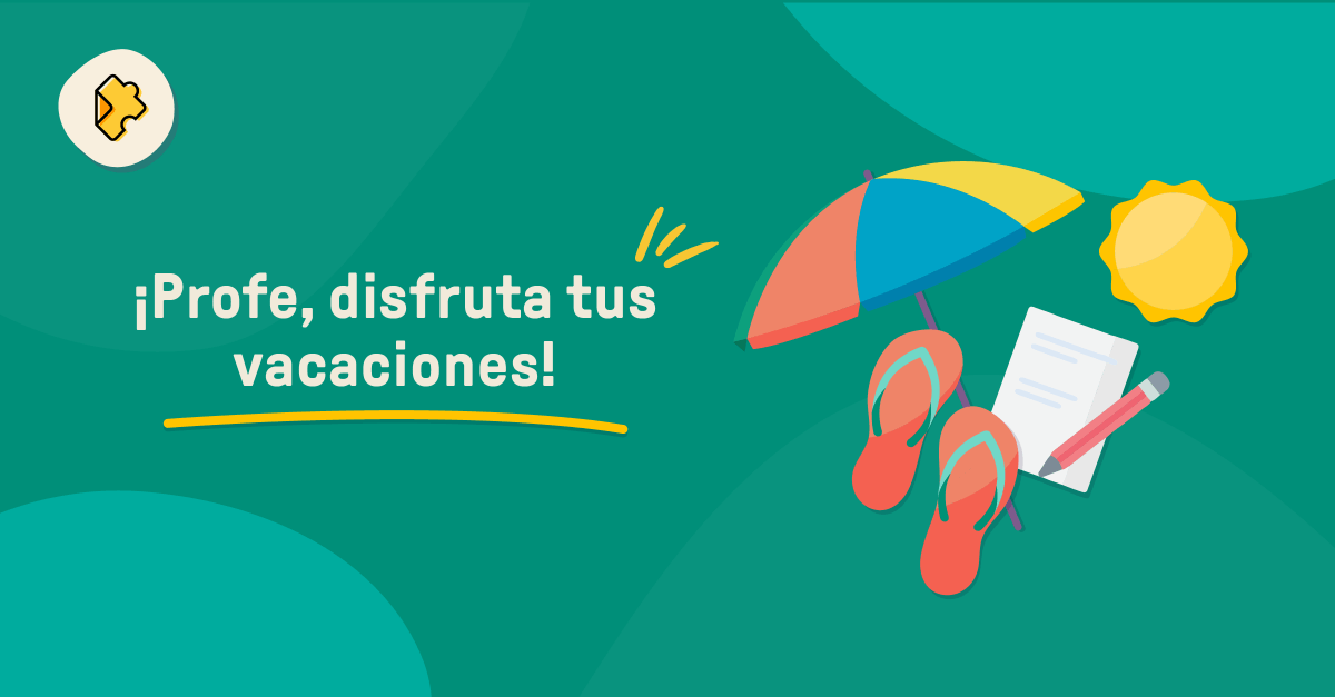 edpuzzle_es's tweet photo. ☀️¡Profe, deseamos que estés descansando y disfrutando tus vacaciones! 🌊 🏝

Cuéntanos...¿cómo estás recargando las pilas este verano, para el regreso a clases?🔋👇🏼 https://t.co/xOAzpHKNf9