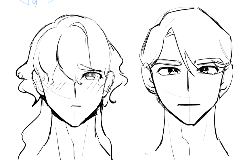 Manwha boys. I can not stop drawing in this style~ 