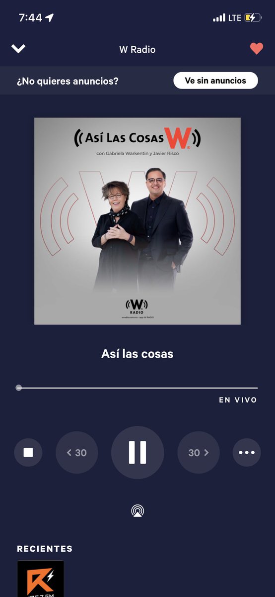 erichleonardo's tweet photo. @jrisco @asilascosasw @warkentin @WRADIOMexico En TuneIn Radio se ven “muy acá” en comparación a la app de WRadio Mx https://t.co/ilJLZmhpXF