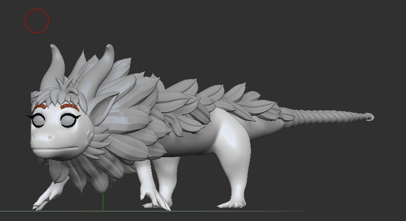 aral750's tweet photo. W.I.P , finally I started working on my newest dragoness, Snap. This was 5 hours of work today. Still got a lot to do! #zbrush #3DCG #Dragon #Dragons https://t.co/444yb3Cw1H