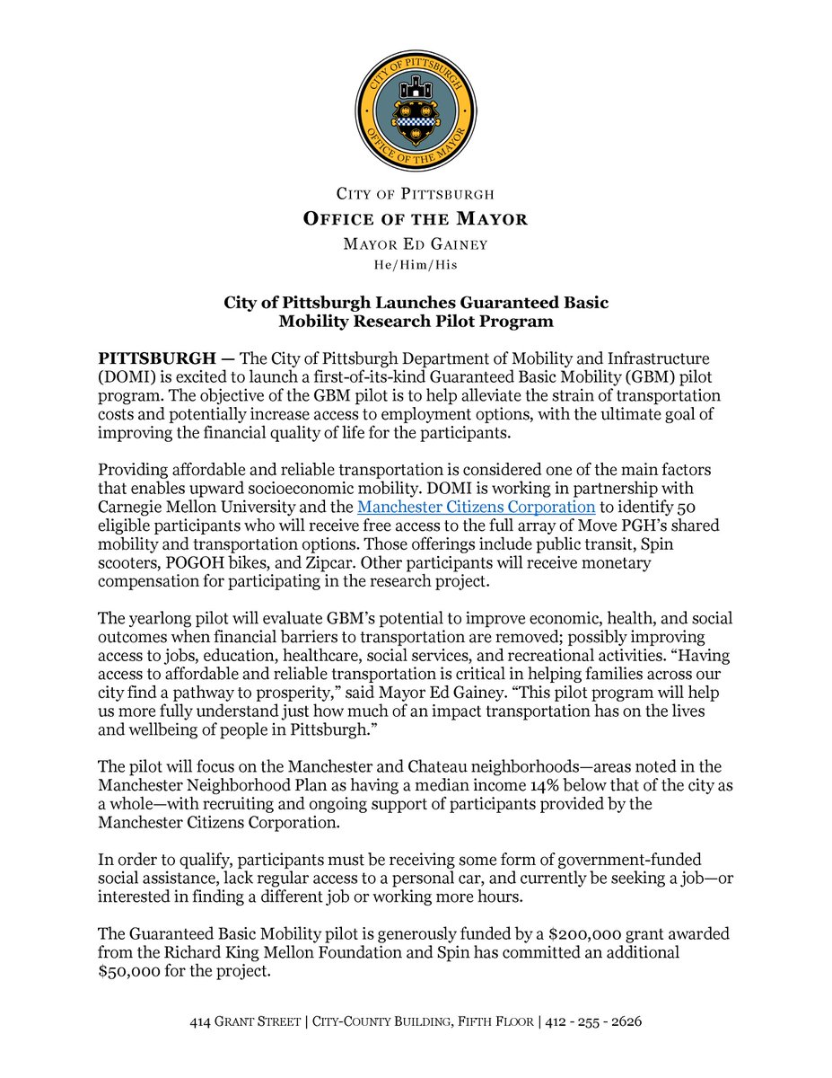 City of Pittsburgh tweet media