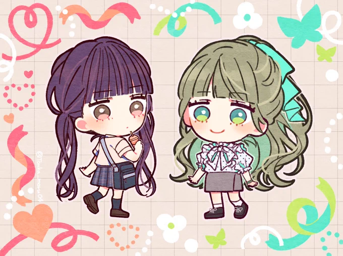 インスタにあげてたイラスト⋆⸜  ⸝⋆ 