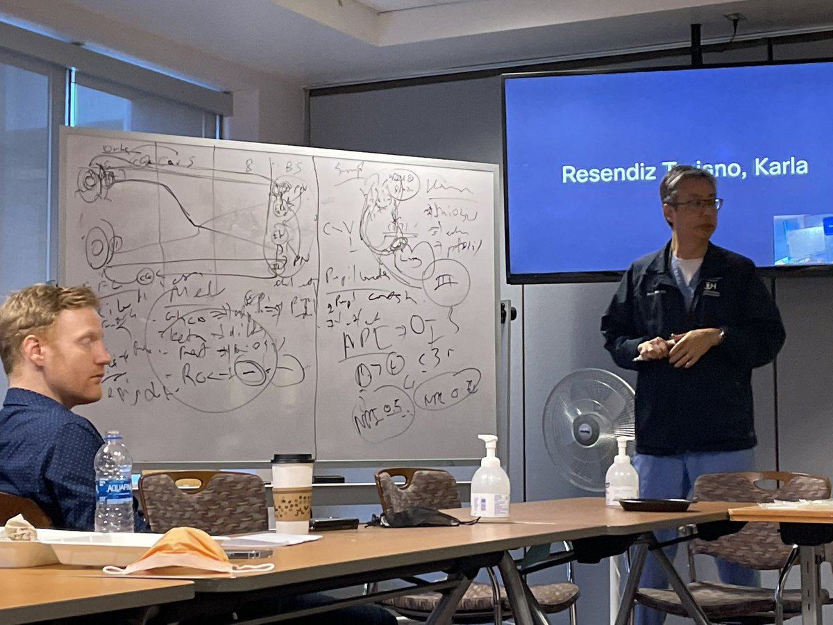 Not hieroglyphs unearthed as the new patient tower is built but neuro teaching by the one and only Dr. Jimmy Huh. Come to the CHOP PCCM fellowship program and you, too, will learn to interpret this