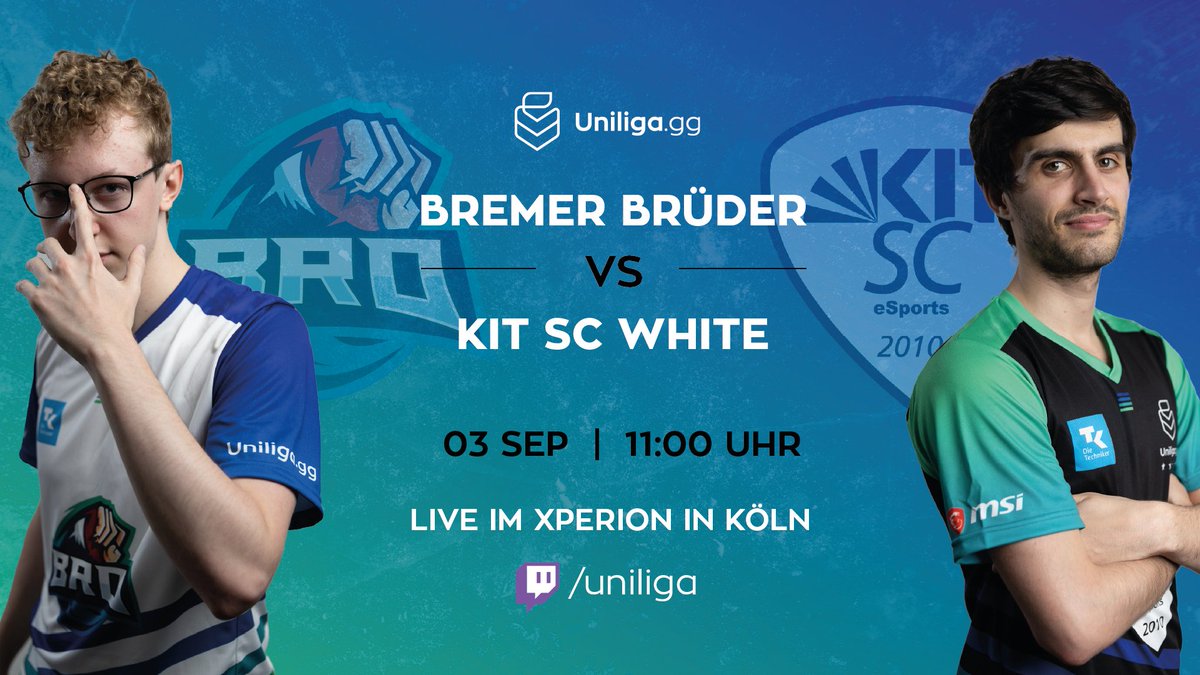 #lol🧙‍♂️ #grandfinal🏆

17 Tage bis es wieder ins große Duell unserer Urgesteine <a href="/Autophil_lol/">Autophil</a> und <a href="/strikerthebest/">strikerthefbest</a> geht beim großen Finale! Ihr könnt bei dem Spektakel im <a href="/xperion_saturn/">xperion_saturn</a> live dabei sein - alle Infos gibts im Link 👏

▶️uniliga.gg/games/lol/lol-…