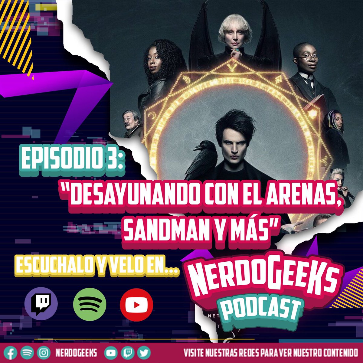 NerdoGeeks's tweet photo. Ya puede ver el tercer episodio de @NerdoGeeks en nuestras redes sociales. https://t.co/NasH3IG9Qp comparta, suscríbase y dele like.

#podcast #barman #dc #Twitch https://t.co/HgUmDeqMxe