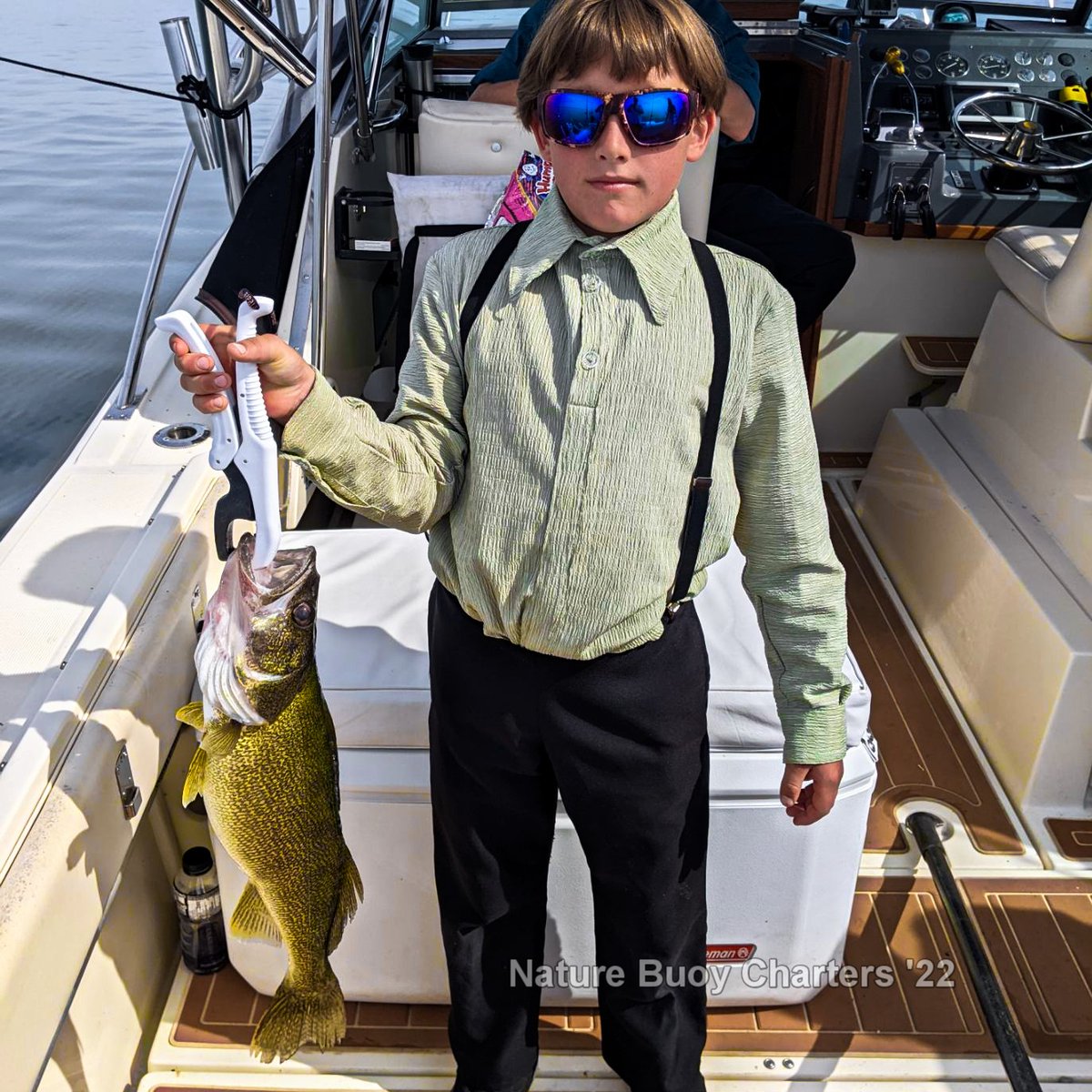 YOUNG PRIDE
is why we fish

519 401 4939 - Capt Chuck Irwin
#NatureBuoyCharters #Walleye #Steelhead #FishOntario #FishLakeErie #CKTourism #ErieauMarina #Erieau #VisitCK #SeeYouInCK