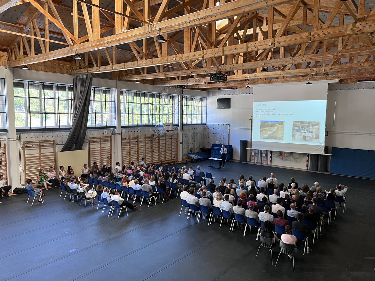 Our principal Mr. Ben Turner welcomed our new and returning staff with a briefing before the start of the new academic year. Over the next few days, our teachers will be busy attending training sessions and setting up their classrooms. 

#NAEducation #NewTeacher