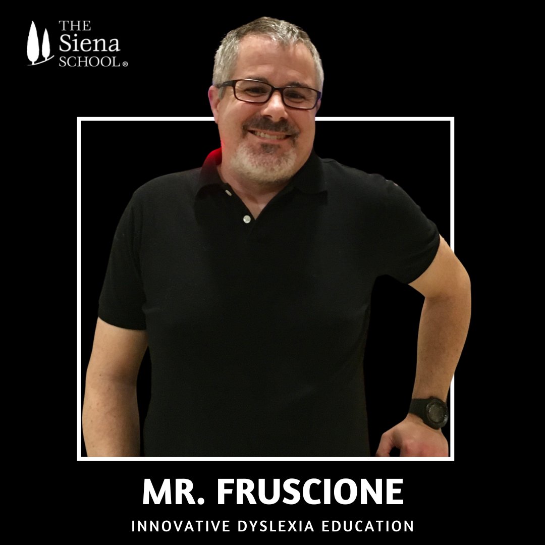 TheSienaSchool's tweet photo. Mr. Fruscione, Siena’s Communications, Content, and Advancement Coordinator is our next #TeacherFeature! “My favorite thing about my job at Siena is seeing the students each day.”
4 years at Siena🐾#TeachingOutsideTheBox #Dyslexia #SienaWildcats #SienaSilverSpring #SienaNoVA https://t.co/nMdeB85D0h