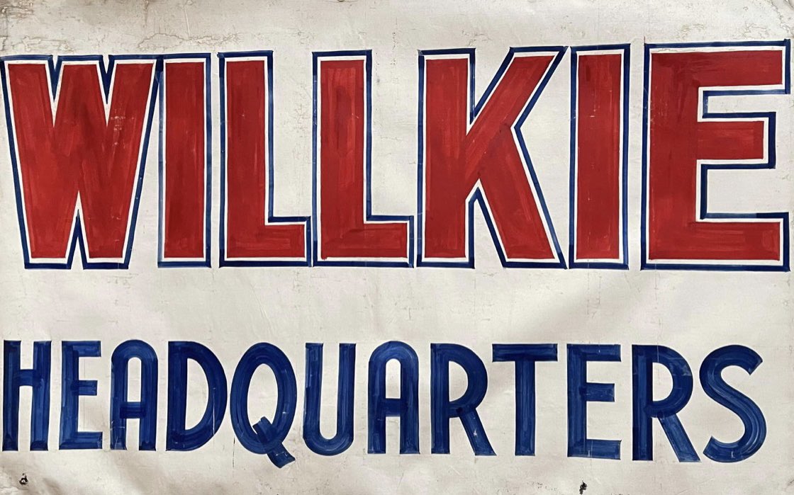 mike_mcquillen's tweet photo. Happy Willkie Notification Day!! On August 17, 1940, Wendell Willkie accepted the GOP Presidential nomination in his hometown of Elwood, Indiana. 200,000 people traveled cross-country to this town of 11,000 people to watch the event. @APIC_USA @davidwillkie @PoliticalParad4 https://t.co/UL6Ds8jEDZ
