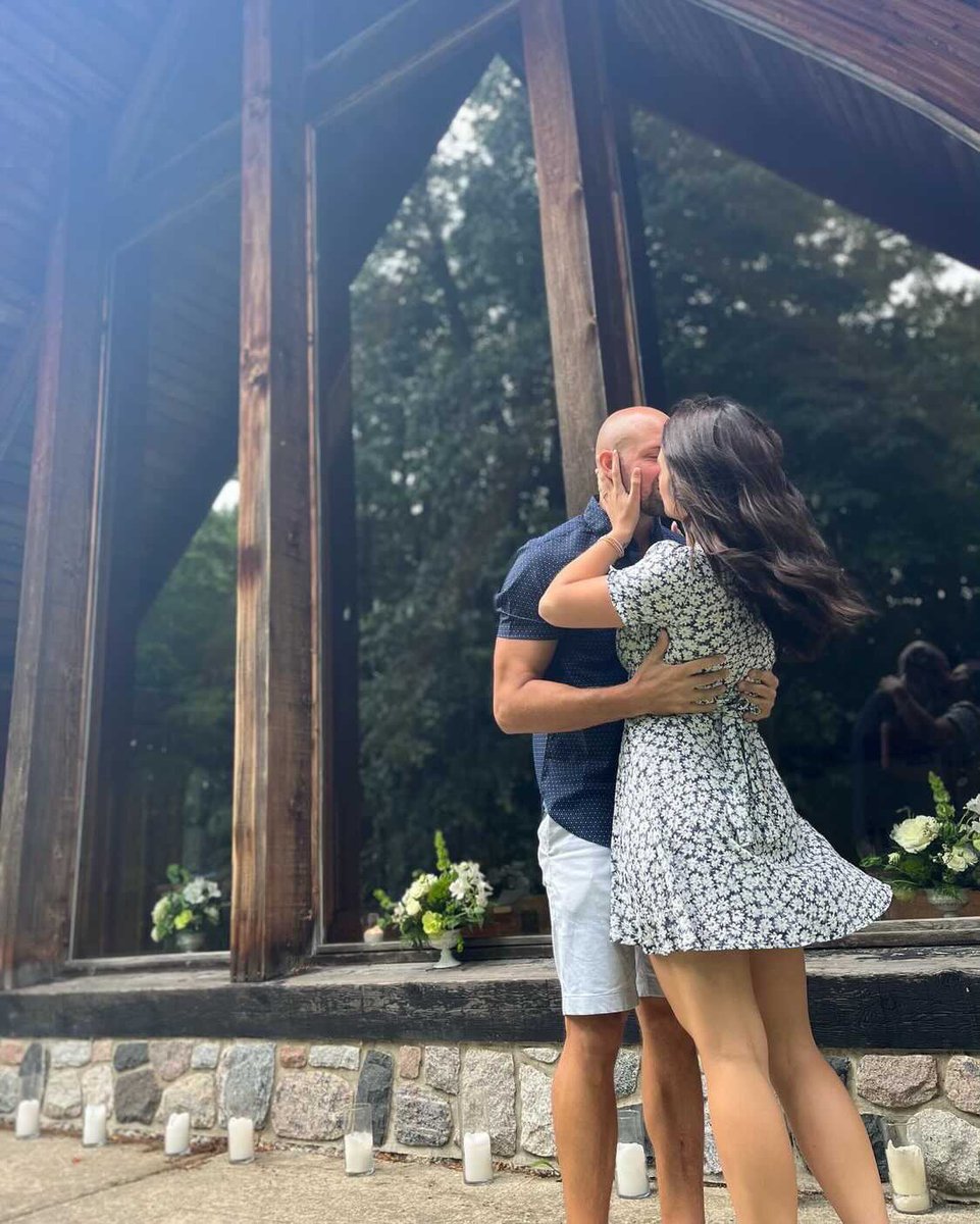 HighlandsatHS's tweet photo. Congratulations to Brent and Julia on their engagement!
Brent proposed at The Highlands' historic and beautiful Graham Chapel!
Cheers to the happy couple! 🥂
@louise_julia
...
#thehighlands #thisisyourmoment #highlandshighlight #northernmichigan #highlandsharborsprings https://t.co/GxmTegrCkK
