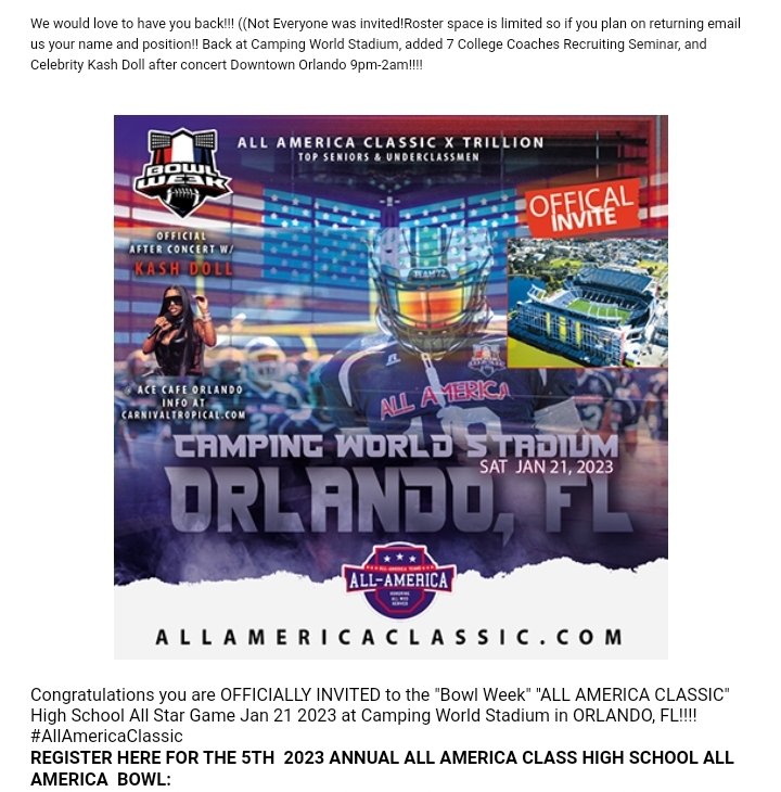 JULIENROBINSON6's tweet photo. Congrats to my son @iamJrob50 for being selected to his second All American game. https://t.co/ia46BLAqp0