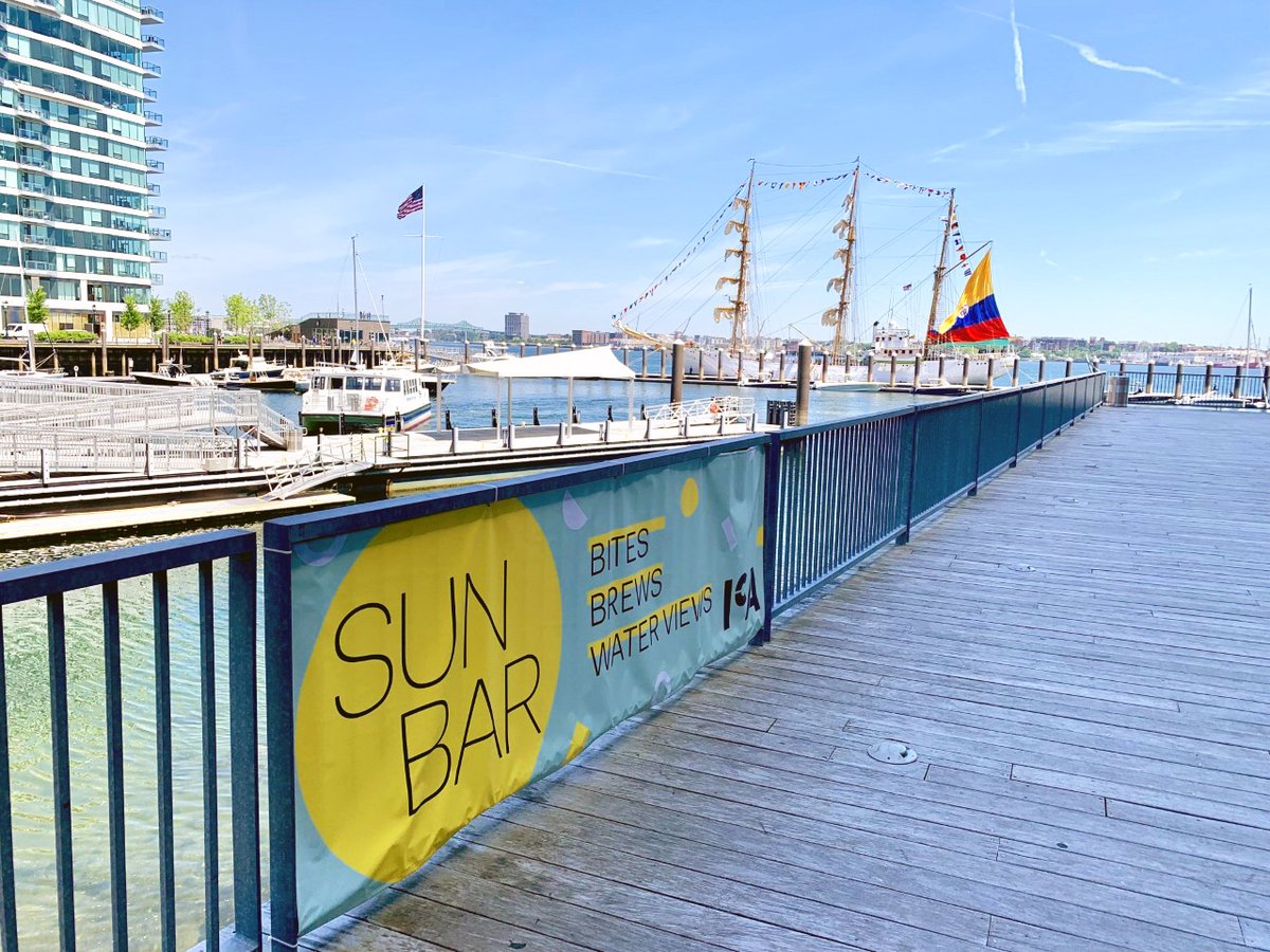 🍹 Sun Bar Pop-up! on the Putnam Investments Plaza of the Institute of Contemporary Art/Boston is open. 

This trendy seaside drink bar features Frosé, wine from Archer Roose, cheese and charcuterie, salads, sandwiches, and other small bites. A perfect summertime outing!