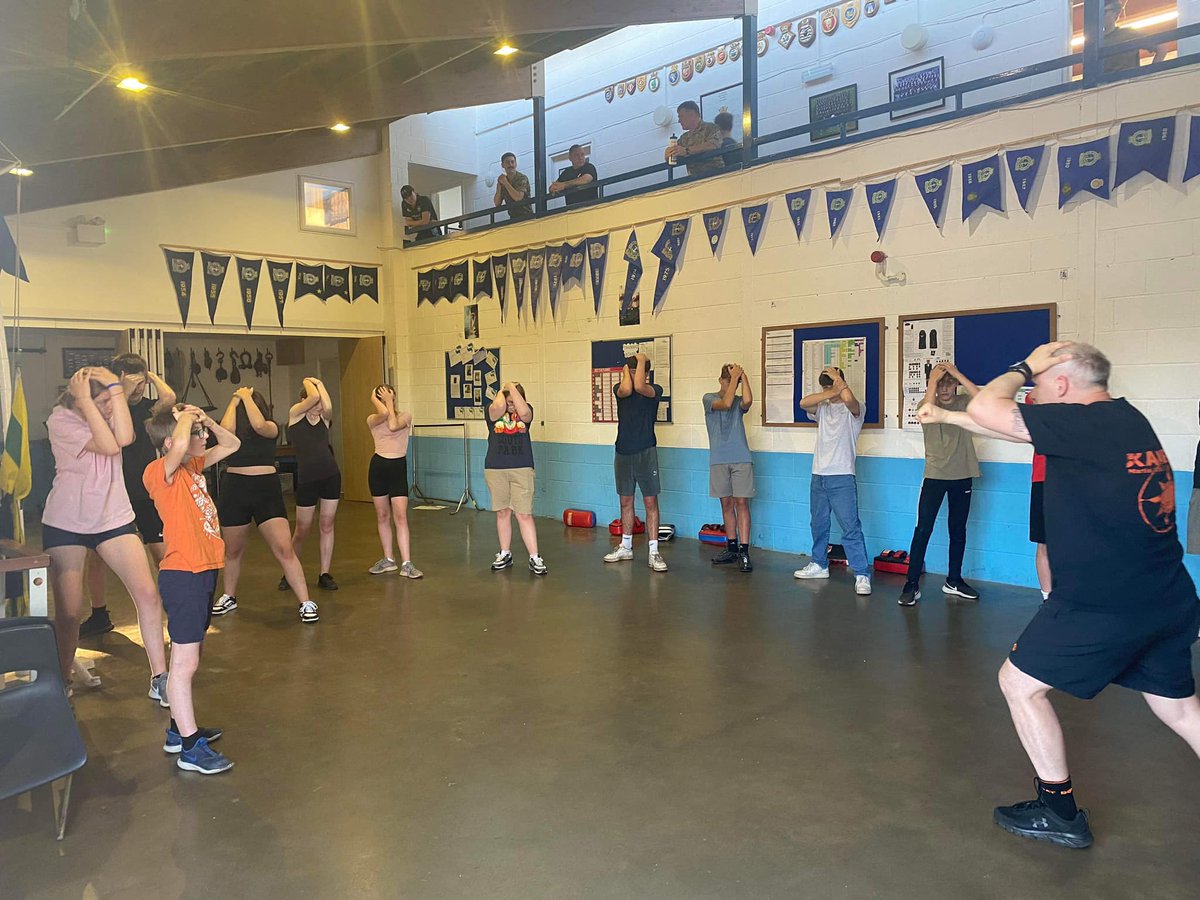 They're not fighting, we promise! Lincoln Sea Cadets had a self-defence class, taught by one of the parents @EasternArea_SCC