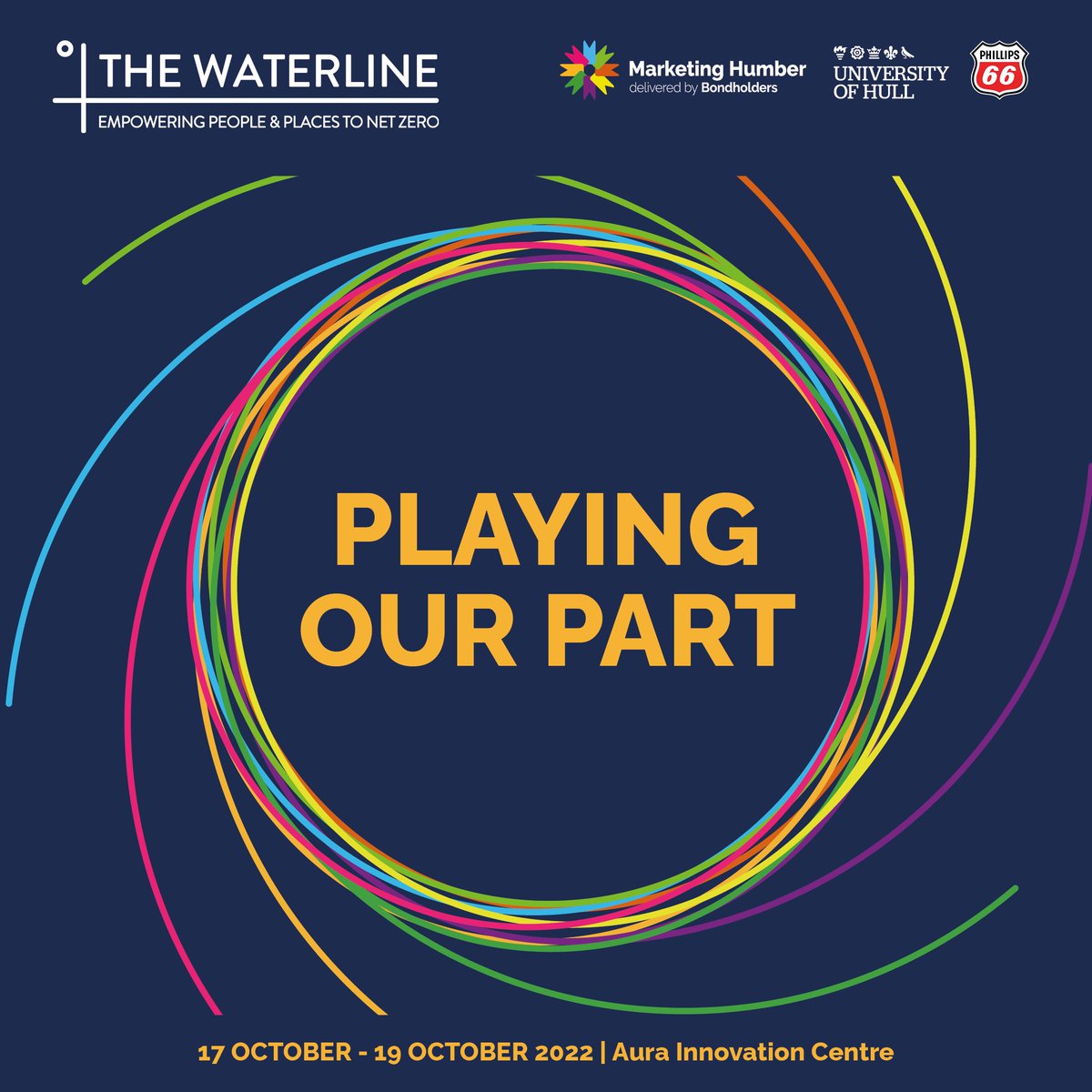 THE WATERLINE SUMMIT 2022💧

We're proud to be hosting #TheWaterline Summit again this year!

Delivered in partnership with @marketinghumber and <a href="/UniOfHull/">University of Hull</a> at the Aura Innovation Centre between Mon 17th - Wed 19th October.

REGISTER to secure your place: thewaterline.global/summit-2022