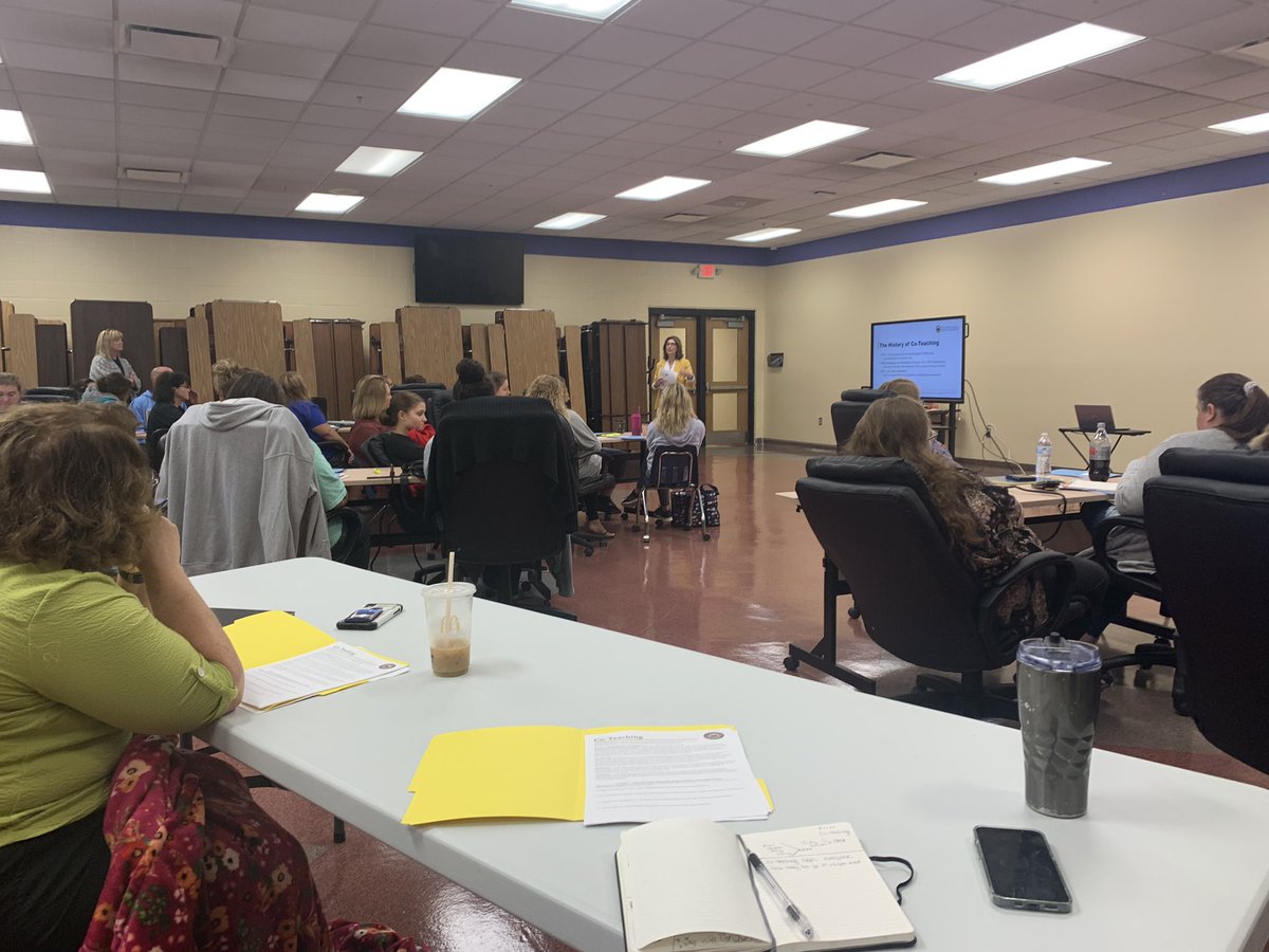 TisEmch's tweet photo. Time for some coteaching fun with wvde and SREB at sls.  #wetzelpride #sls #sreb #wvde https://t.co/bV6tH6Psos