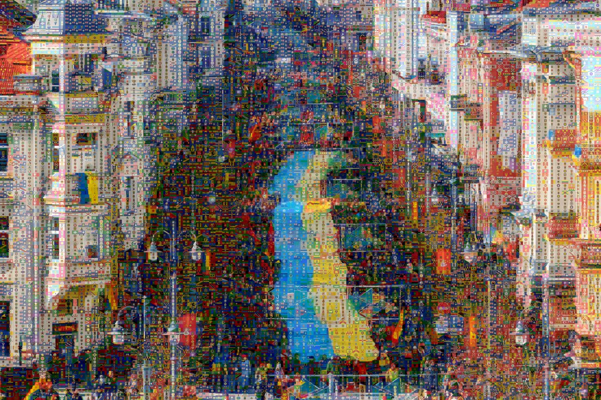 Pixel Flags around the World tweet media