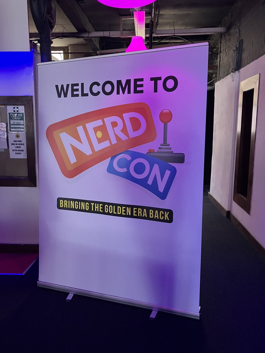 80sNostalgia's tweet photo. How is #NerdconUK going, you ask?
Bloomin’ marvellous!@NerdconUK https://t.co/OzUxVfS7j9