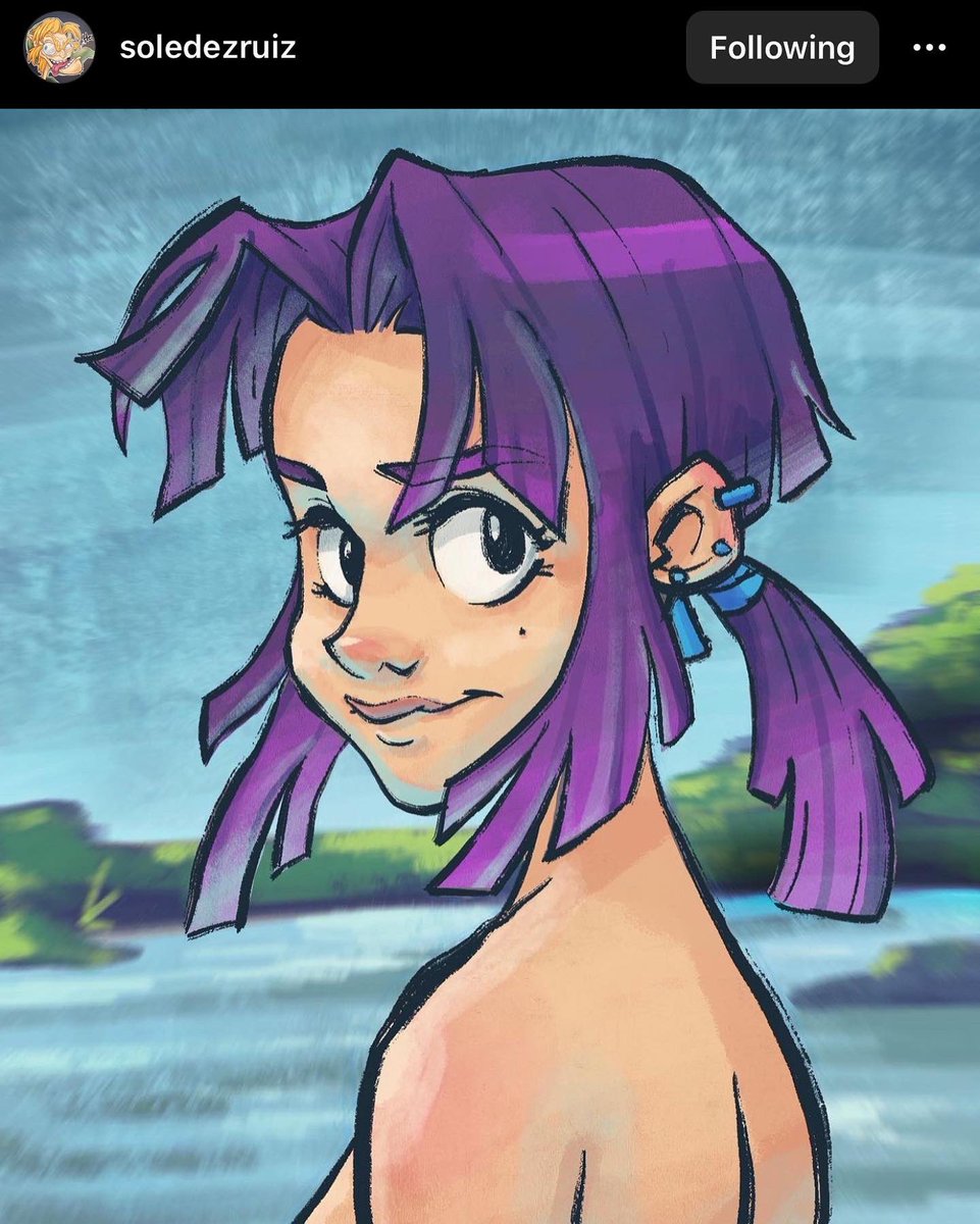 rmr_art11's tweet photo. A long overdue #dtiyst for @soledezruiz #overduedtiyst #Procreate #procreateart https://t.co/1p6AArByqE