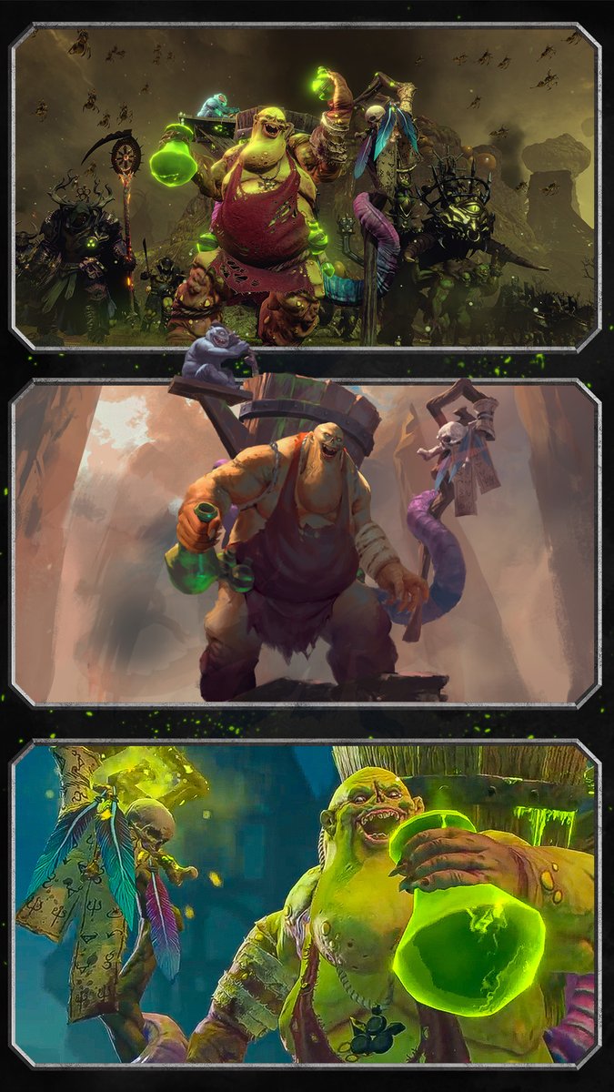 totalwar's tweet image. Your Champions of Chaos are eager to taste battle. Who will you be choosing to march to the Fallen City and become the master of Zanbaijin?