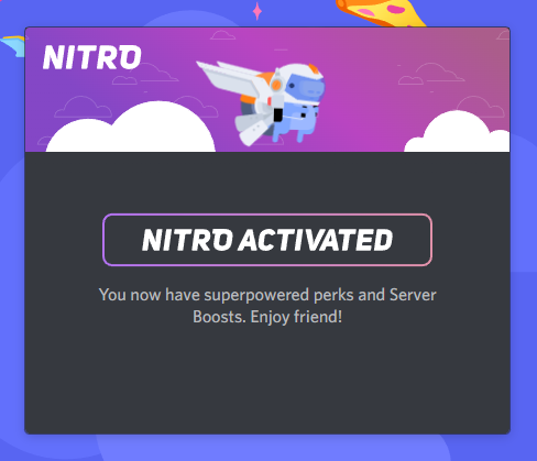 Discord kalian sering penuh? Karena sekarang hari kemerdekaan Indonesia, mimin mau bagi 5x Nitro buat kalian. Syaratnya gampang tinggal :

1️⃣ Follow @beritacryptoo 
2️⃣ Join t.me/BeritaCryptoo
3️⃣ ❤️ + RT + reply dengan screenshot kalo kalian udah kerjain tasknya.

GoodLuck!