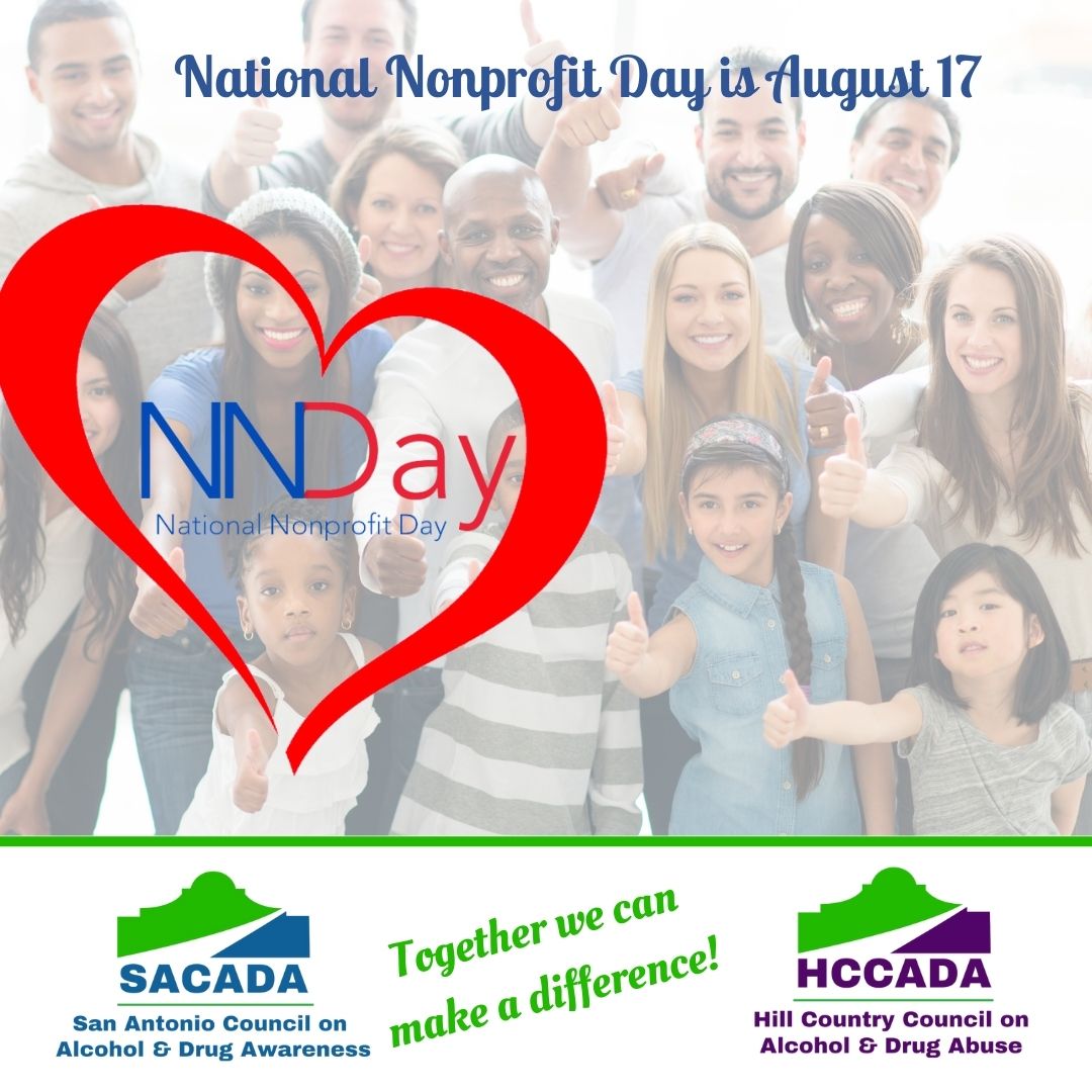 SACADATexas's tweet photo. Today is National Nonprofit Day. A day to recognize nonprofit organizations who serve our communities. We solute all the nonprofits in our area who make a difference in the lives of children and adults each and every day. #NonProfitDay #MakingADifference #NNDay https://t.co/fsQNSDX2Je