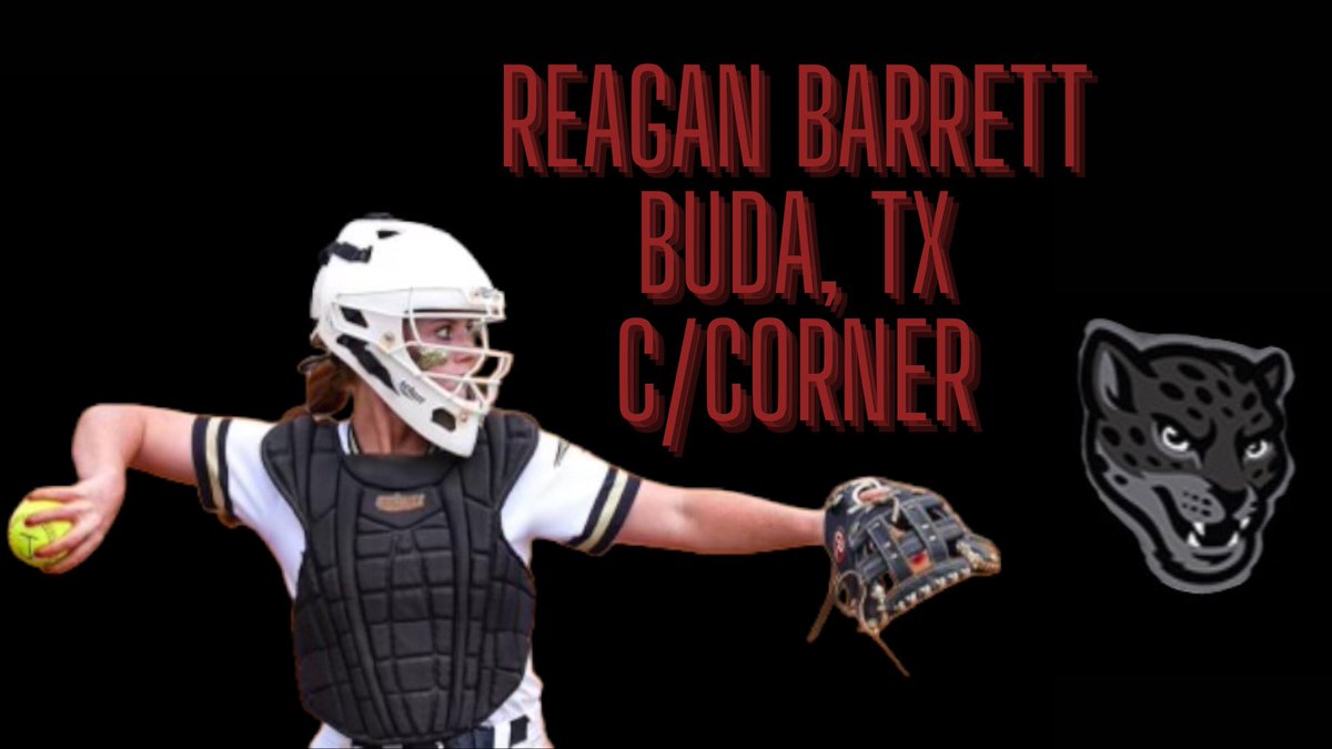 TamusaSoftball's tweet photo. 1 more day until fall semester and time to meet our last freshman! New JagFam member Reagan Barrett. #onamission #pawsup #team3 🥎🐾 @coach_NicoleD https://t.co/qmKVIpd0cW