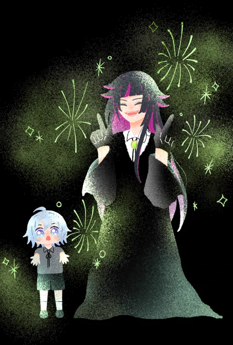 初めて魔法に触れた日#twstファンアート 