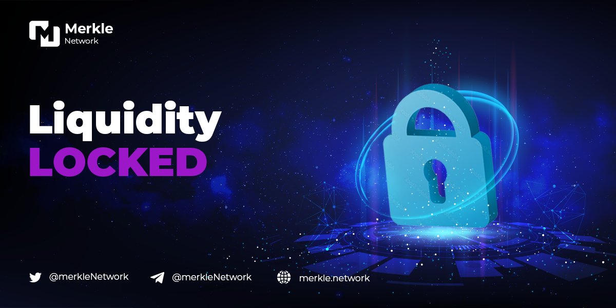 Merkle Network (@merklenetwork) on Twitter photo Merkle Network Liquidity Locked on <a href="/TeamFinance_/">Team Finance</a> 🔐
🗓️Locked up ends 3rd Feb 2023
ℹ️More Info - team.finance/view-coin/0x00…
#interoperability #oracles #crosschain <a href="/PancakeSwap/">PancakeSwap</a> #cryptocurrency <a href="/BinanceChain/">Binance Chain</a> #bridge #NFTs #cryptocurrencies Merkle Network Liquidity Locked on <a href="/TeamFinance_/">Team Finance</a> 🔐
🗓️Locked up ends 3rd Feb 2023
ℹ️More Info - team.finance/view-coin/0x00…
#interoperability #oracles #crosschain <a href="/PancakeSwap/">PancakeSwap</a> #cryptocurrency <a href="/BinanceChain/">Binance Chain</a> #bridge #NFTs #cryptocurrencies