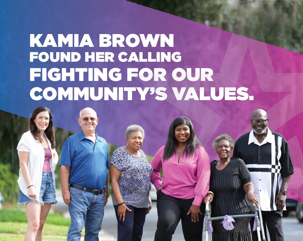 My motivation in running for Florida Senate District 15 is so I can continue to help our community. I want to make it the best it can be for everyone. 

Early voting is still available! Vote Kamia for Senate District 15!
ocfelections.com/early-voting 

#kamiaforsenate