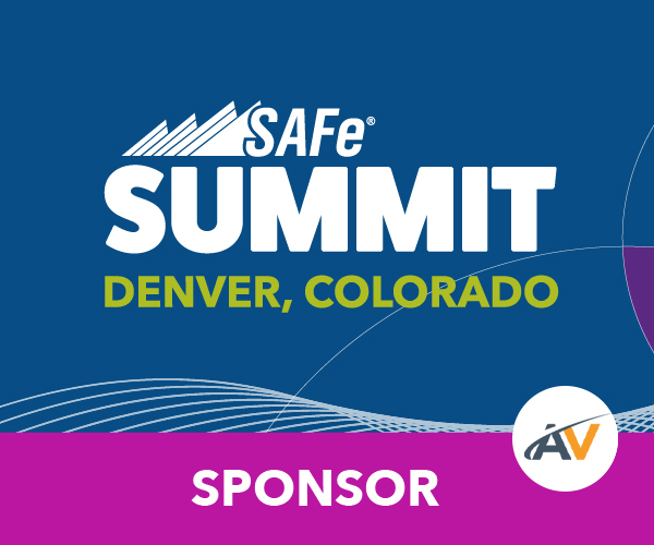 We're looking forward to #SAFeSummit next week. We're proud to be sponsors and can't wait to meet everyone.

If you are attending, be sure to stop by the Agile Velocity booth and say hi! 👋
