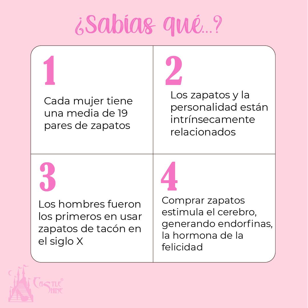 CastleShine's tweet photo. Te compartimos los siguientes datos curiosos sobre los zapatos, ¿tú ya conocías estos datos? 

Más información en: https://t.co/Tw6aF7TB0K https://t.co/ZXaybHmrOR