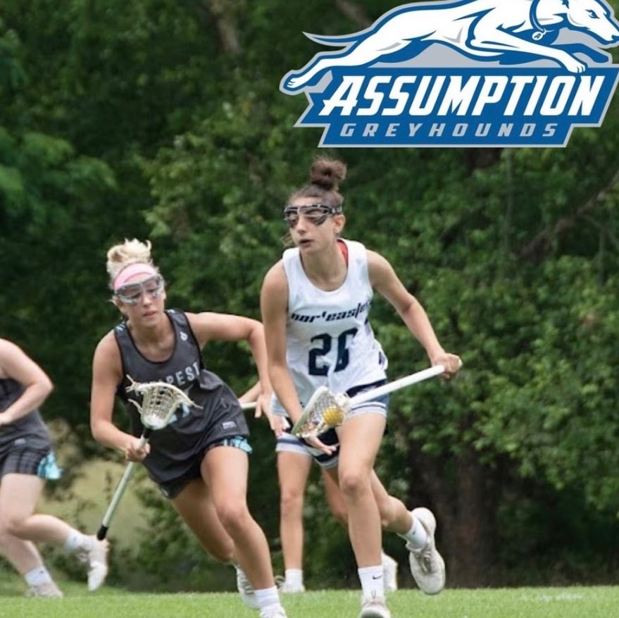Congrats to Jillienne Lee of Nor'easter Lacrosse <a href="/NoreasterLax/">Nor'easter Lacrosse</a> + Sacred Heart Academy | CT 2023 | Mid on committing to Assumption University, Women's D2 @assumptionwlax #greyhounds <a href="/Victory_Events/">Victory Event Series</a>