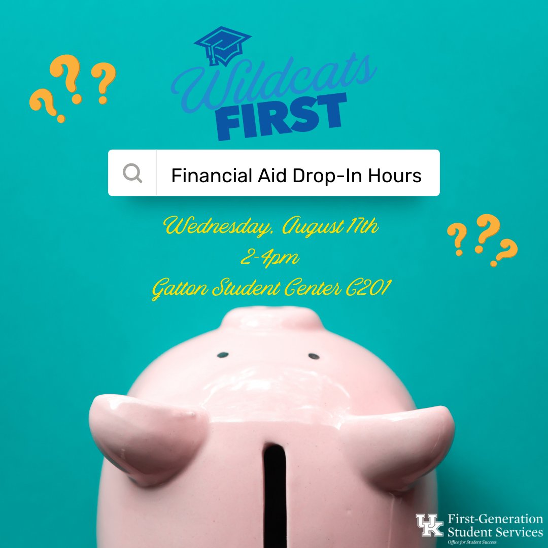 Have questions about your financial aid? Drop by GSC C201 for help today from 2-4pm!