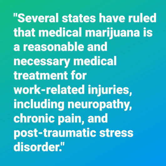 ARM_Mid_America's tweet photo. What's next for #MedicalMarijuana + #WorkersCompensation coverage? @RiskInsurance explores recent court rulings impacting this highly complex issue here: https://t.co/id8oTw8kDZ  🌳🏥
.
.
.
#trending #cannabis #insurance #agencynetwork https://t.co/aDa6rSDOY1