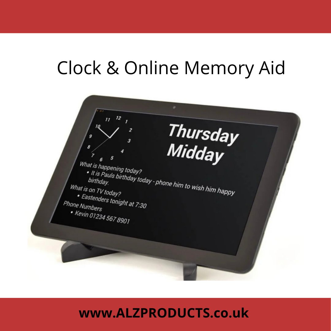 alz_products's tweet photo. Need a #reminder?
#myhomehelper is the #awardwinning online, #digitalmemory &amp; #communicationaid for people living with #cognitive impairment such as #dementia, #learningdifficulties &amp; #headinjuries.
#endalz #health #healthcare #caregiver #communication https://t.co/y2jOI2ZTP3