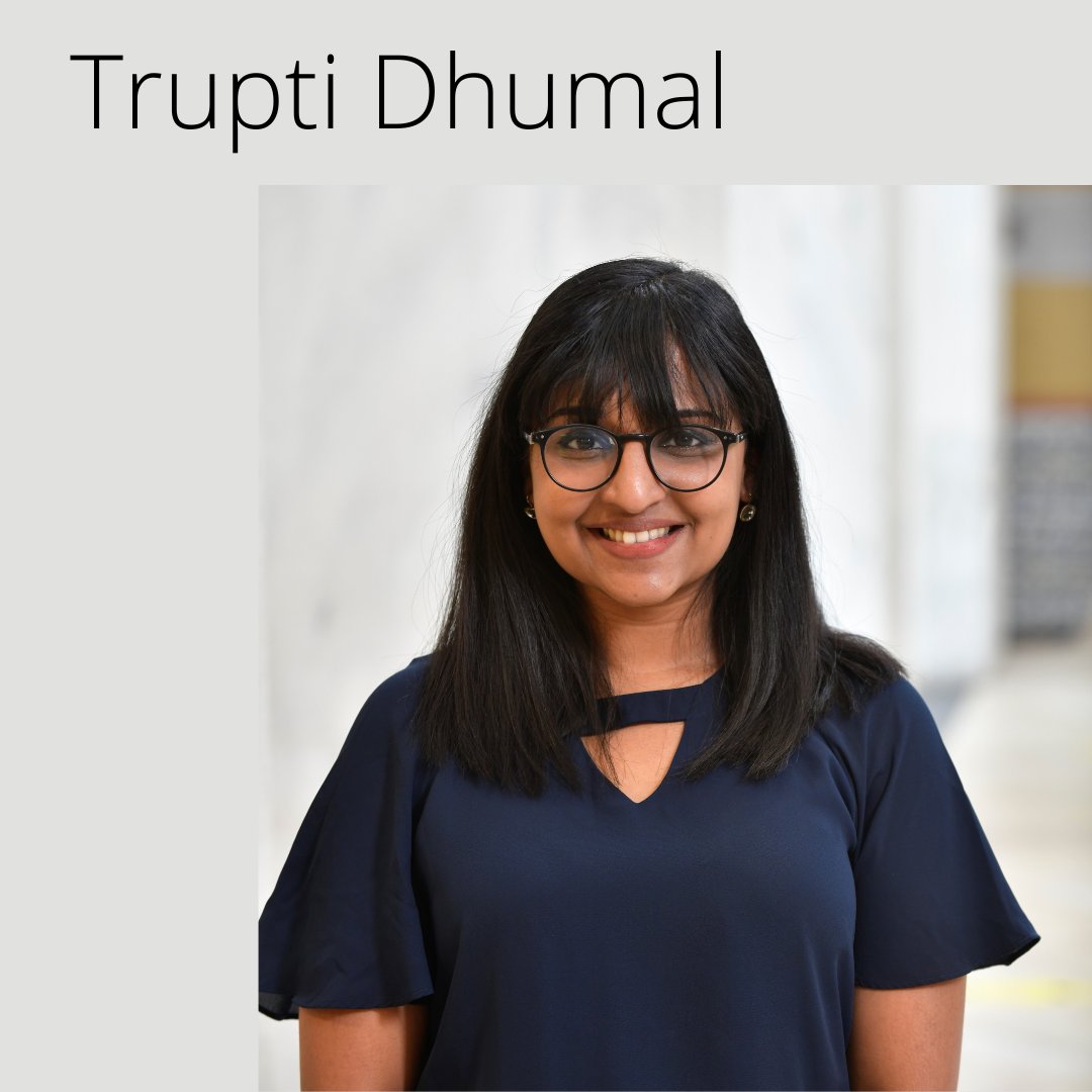 SbmStudents's tweet photo. Meet @TruptiDhumal5! Trupti is one of the 2022/23 SBM Student SIG Social Media Co-Directors. She is responsible for the keeping your social media accounts up-to-date & full of fun & exciting topics. Trupti loves the opportunity to engage with all of you SBM members! #SBMstudents https://t.co/WioKx2Vei9