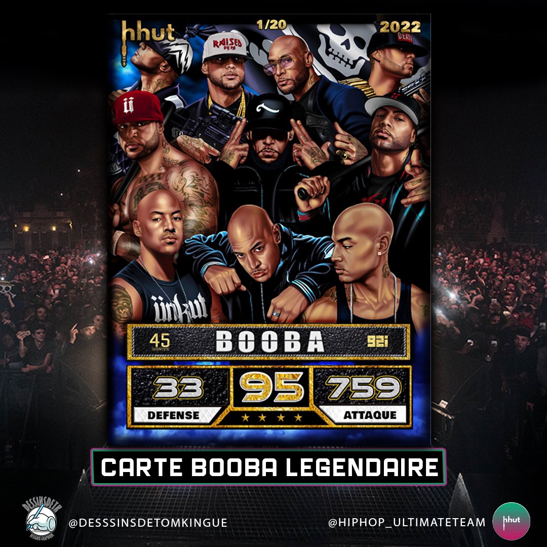 HH_UltimateTeam's tweet photo. -
GAGNE TA PLACE 🏴‍☠️

Pour voir BOOBA le 3 Septembre au Stade de France  en pelouse OR ✨🎫

RT + LIKE + FOLLOW 🍀

Nous sélectionnerons 10 gagnants qui s’affronterons dans un Quizz sur le 92i ⚡️ https://t.co/xhNaevNbxJ