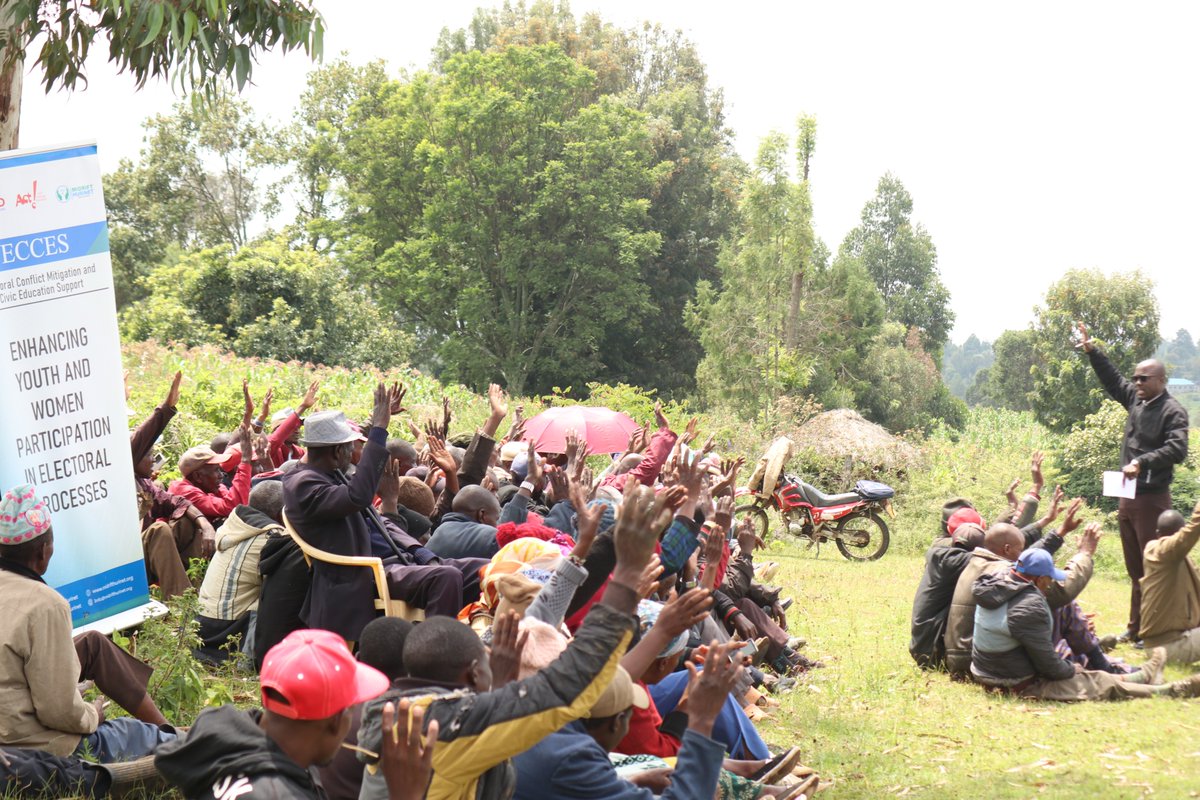 Midrifthurinet's tweet photo. During today's community-level peace &amp; security dialogue forum to mitigate inter-communal tensions &amp; conflict through @USAIDKenya's ECCES program, residents of Lusiru, Njoro constituency  committed to promoting peaceful coexistence after the August 9 Election,
@tendasasa https://t.co/7CtufoTAbL