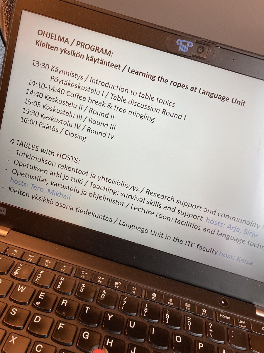 JVaattovaara's tweet image. Lomien jälkeen tullut käytyä @TampereUni’ssa useammin kuin viimeisen koronavuoden aikana yhteensä! Huomenna @ITC_TampereUni Kielten yksikkö kohtaa isolla jengillä dialogisesti uutta henkilökuntaa perehdyttäen. Ehkä jotain vanhatkin oppien. Looking fwd🥳#LearningCafe #perehdytys